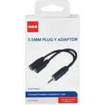 Rca In. Single 3.5 Mm Double Female Y-adapter AH202DE. Fixed Price $10.30.