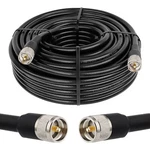 Cb Cable 75FT Kmr 400 Uhf Coaxial PL259 Male Low Loss. Fixed Price $100.08.