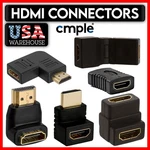 Hdmi Connector Coupler Adapter Extender Female Down Right Left. Fixed Price $11.39.