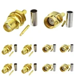 Superbat Rpsma Crimp Connectors Kit Rp-sma + Female Type 1,. Fixed Price $12.99.