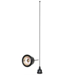 Antenna Mobile Vhf Tunable 126-940MHZ Black Nmo Mounting Flexible Wideband 8015B. Fixed Price $13.50.