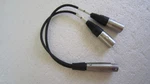Clear-com 6 Pin SP-3 Female To Xlr 2 Way Intercom Line Splitter Cable. Fixed Price $39.99.