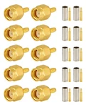 10 Pcs Connectors Male Crimp For RG316 RG174 Coax Cable. Fixed Price $11.24.