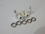 Pack Hh Smith 1509-101 Banana 4MM Plug Test Connector White Outlet Jack Lv. Fixed Price $11.50.
