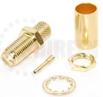 10FT Coax Cable Assembly RFC195 LMR195 Grade Low Loss With Connectors Of Choice. Fixed Price $18.95.