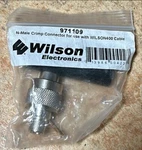 Wilson Electronics 971109 Crimp Connector. Fixed Price $5.99.