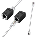 Qulkws 2 Pcs Phone Jack To Ethernet Cable Adapter, RJ11 RJ45.... Fixed Price $11.54.