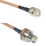 RG142 Bnc To Female Big Bulkhead Coaxial Rf Cable Usa-ship Lot. Fixed Price $95.82.