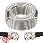 Mookeerf RG8X Bnc Male To 75FT Low Loss 50 Ohm Cable. Fixed Price $80.99.
