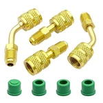 4PCS R410A Mini Split Adapter, 5/16" Sae Female To 1/4" Flare, 2.... Fixed Price $13.35.