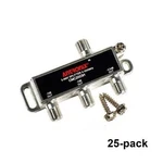 Box Of 25 Antronix CMC2003H High Performance 3-WAY Coax Cable Splitter 5-1002M. Fixed Price $39.95.