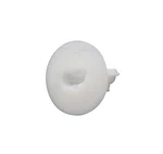 White Dual Feed Through Bushing For Coaxial Cable RG6 - 100 Pack. Fixed Price $22.97.