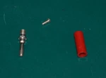 Emerson Network Power 108-1762-101 Red Banana Plug Insulated Hex Solder 15A. Fixed Price $9.99.