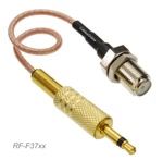 F-type Bulkhead Female To 3.5MM Ts 50 RG316 Coax Jumper Rf Cable. Fixed Price $11.95.