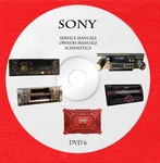 Service Manual Sony Audio Video In Pdf Format Dvd 6 Of 19. Fixed Price $19.00.