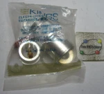Kings M39012/01-0005 KN-59-176 N-type Male Rf Coaxial Connector Nos Qty. Fixed Price $12.99.