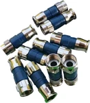 RG-6 Universal F-type Coax Cable Compression Connectors, Bag Of 50 Pcs. (EX6XL-P. Fixed Price $28.81.