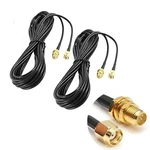 16FT Rp-sma Coaxial Extension Cable Female Connector For Wireless Lan.... Fixed Price $19.69.