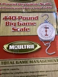Moultrie MFHS440 Game Scale Lb. Stainless/white. Fixed Price $20.00.