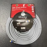 Ge Ultra Pro 100' Ft RG6 Cable Coax Satellite Digital Quad Shield In Wall New. Fixed Price $28.00.