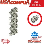 Rca Female Jack Bnc Plug Connector Adapter - Pack Of 5. Fixed Price $6.91.