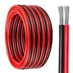 Gauge Wire 2 Conductor Tinned Copper Cable, Flexible 10FT, Red. Fixed Price $32.33.