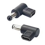 Shanfeilu DC5521 To Type-c 90 Degree Adapter 5.5MMX2.1MM Male Plug Usb .... Fixed Price $11.15.