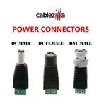 Male/female Dc Power Adapter, Bnc Plug, 2.1 X 5.5MM, Cctv Video Balun Lot. Fixed Price $53.15.