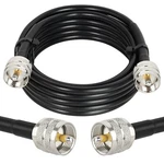 Cb CABLE,12FT RG8X Coaxial Uhf PL259 Male To Low Loss Cab.... Fixed Price $23.81.