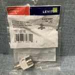 Leviton White Quickport Female Bnc Video Jack Fitting Nickel Plated 41084-BAF. Fixed Price $9.50.