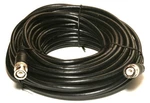 50FT Bnc Twist On Male RG58 Coaxial Cable Cord Ohm Black A/u. Fixed Price $15.54.
