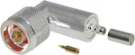 Connector RFN-1009-C1 Type Male Right Angle Crimp RG-142/U RG-55/U Qty =5. Fixed Price $50.00.