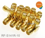 10-PACK Female To Rp-sma (reverse-polarity) Right-angle Adapter. Fixed Price $29.90.