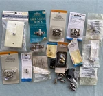 Tv Coaxial Cable Connectors Grounding Block F Splitter Crimp Rings Radio Shack. Fixed Price $59.93.