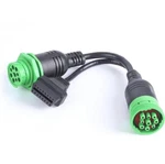 Wisdomhood Threaded Sae J1939 Type To Female OBD2 Port Splitter. Fixed Price $12.59.