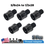 Pcs Kaw Valley Precision Thread Adapter 1/2X28 To 5/8X24 Female. Fixed Price $82.99.