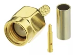 Sma Crimp Plug Male 5 Pieces Straight Connector For LMR100 RG316 RG174 Usa. Fixed Price $13.99.