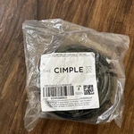 Cimple Coaxial Cable, 25 Ft, Weatherproof Rubber Boot, Indoor/outdoor. Fixed Price $20.00.