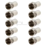 Twist-on F-type Connector For RG-6 Coax Cable Plug End RG6 10PCS. Fixed Price $10.49.