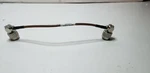 Male Right Angle To Cable Assembly Using RG142 Coax, 9.5. Fixed Price $12.00.