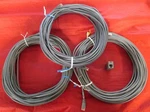 Revo America Security Camera Cables 100FT X 60FT 2 With Coupler Bundle. Fixed Price $65.00.
