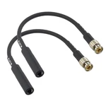 Wjstn 8-IN Bnc To 1/4" (6.35MM) Mono Ts Female Adapter 50-OHM RG316 Coax Ca. Fixed Price $15.76.