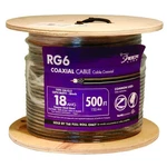 Southwire 500 Ft. 18 RG6 Dual Shield Cu Catv CM/CL2 Coaxial Cable In Black. Fixed Price $40.99.