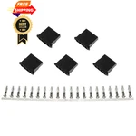 Maxmoral 5PCS Molex 4-PIN Power Connector Kit Female, Black. Fixed Price $14.98.