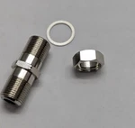 10-PIECE Commscope SVF81GANW 3GHZ Coax Barrel Splice Connectors W/nuts & Washers. Fixed Price $15.98.