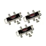 Antronix CMC2004H 4-WAY- (3) Pack Horizontal Splitter (4) 7DB Coaxial Ports. Fixed Price $10.95.