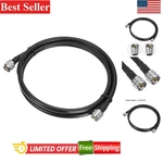 Flexible 2.5M RG8/U Coax Cable With Nickel-plated PL-259 Connectors For Radios. Fixed Price $30.99.