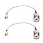 Yaodhaod Uhf Female SO-239 To Sma Adapter Extension Cable RG316 Low.... Fixed Price $10.36.