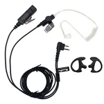 Earpiece For Motorola Two Way Radio Ptt Mic W/ Earbud/black Earmold (combo Pack). Fixed Price $17.99.