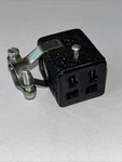 Trw / Cinch S-304-CCE Pin Female Connector With Right Angle Strain Relief. Fixed Price $9.95.